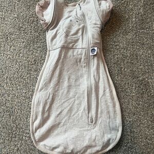 Nested Bean Light Gray Kids Sleep Sack